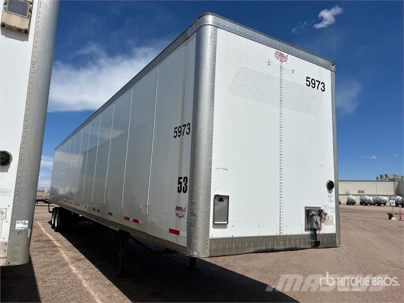 Wabash DVCVHPC 53 ft x 102 in T/A Van Trailer 박스 바디 트레일러