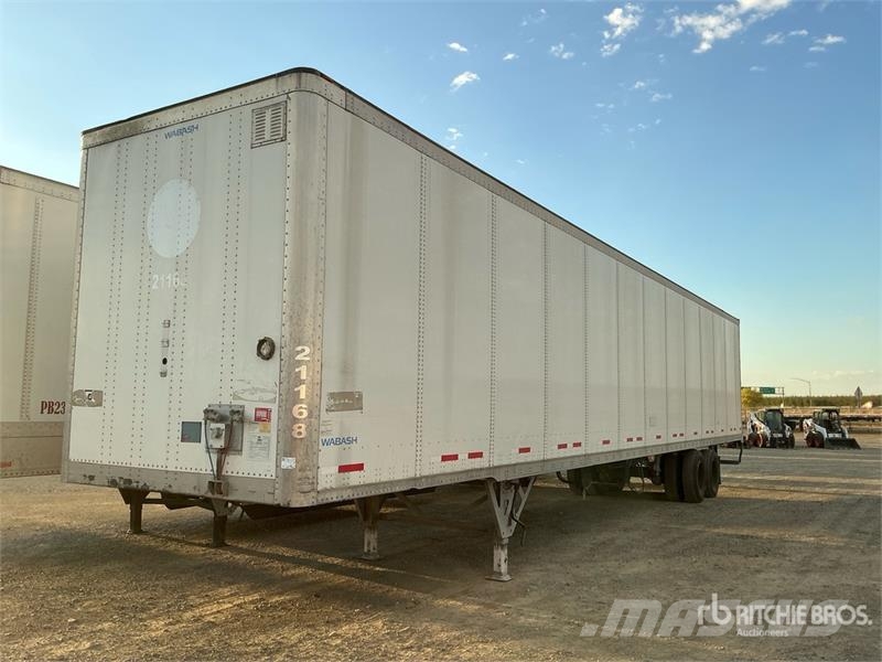 Wabash DVCVHPC 53 ft x 102 in T/A Van Trailer Dengtos priekabos
