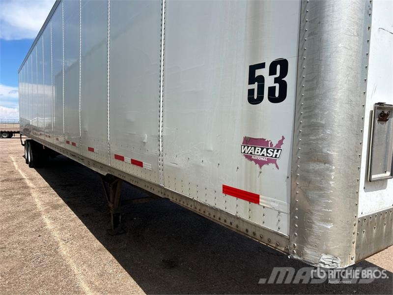 Wabash DVCVHPC 53 ft x 102 in T/A Van Trailer 박스 바디 트레일러