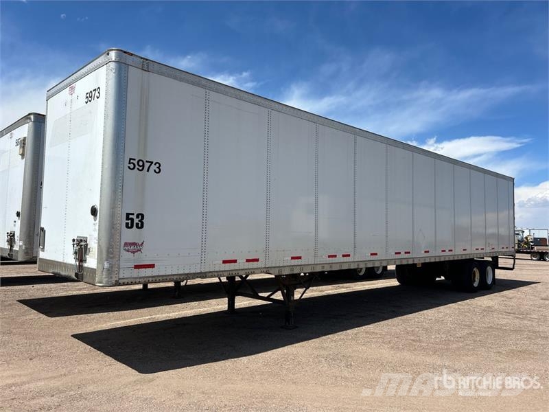 Wabash DVCVHPC 53 ft x 102 in T/A Van Trailer 박스 바디 트레일러
