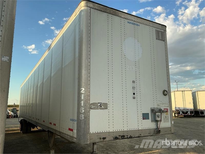 Wabash DVCVHPC 53 ft x 102 in T/A Van Trailer Dengtos priekabos