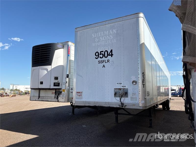 Wabash DVCVHPC 53 ft x 102 in T/A Van Trailer Furgons