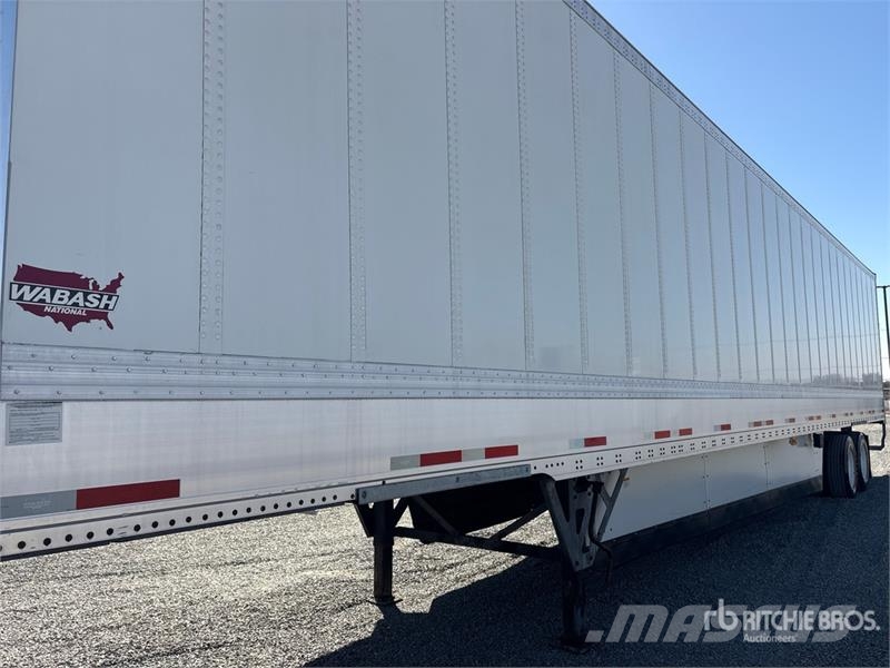 Wabash DVHDHPC 53 ft x 102 in T/A Van Trailer مقطورات ذات هيكل صندوقي