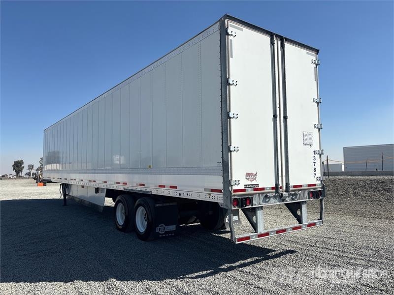 Wabash DVHDHPC 53 ft x 102 in T/A Van Trailer مقطورات ذات هيكل صندوقي