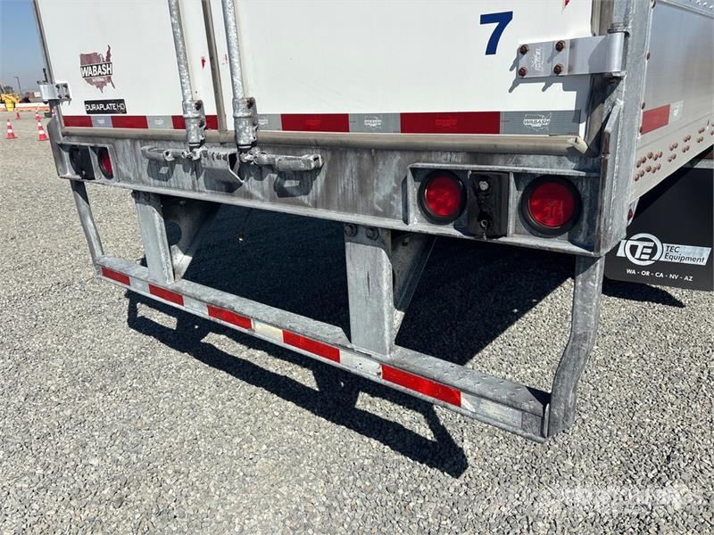 Wabash DVHDHPC 53 ft x 102 in T/A Van Trailer مقطورات ذات هيكل صندوقي