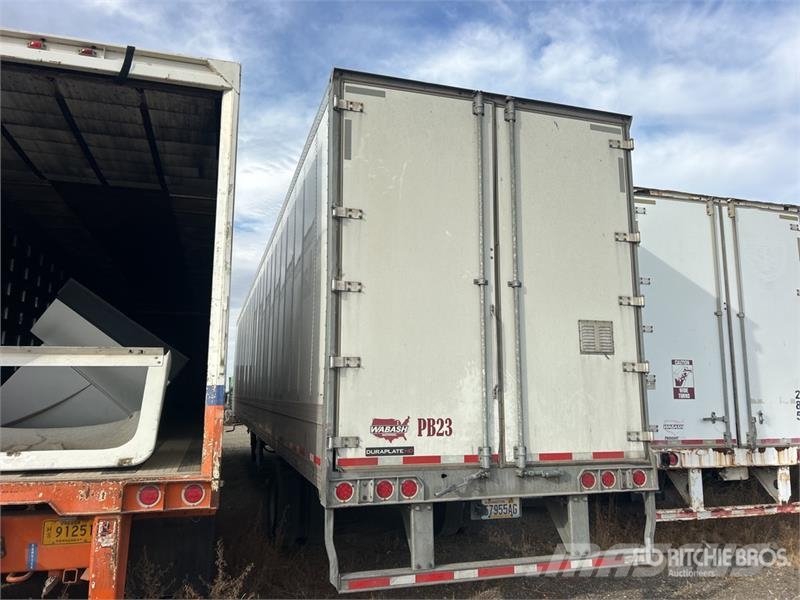 Wabash DVHDHPC 53 ft x 102 in T/A Van Trailer Reboques de caixa fechada