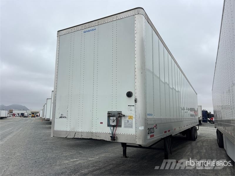 Wabash DVHDHPC 53 ft x 102 in T/A Van Trailer Van Body Trailers