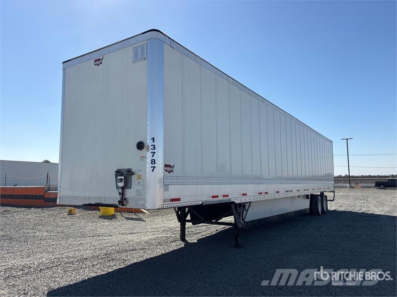 Wabash DVHDHPC 53 ft x 102 in T/A Van Trailer مقطورات ذات هيكل صندوقي