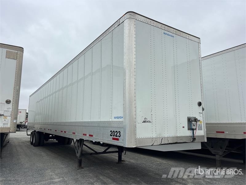 Wabash DVHDHPC 53 ft x 102 in T/A Van Trailer Van Body Trailers