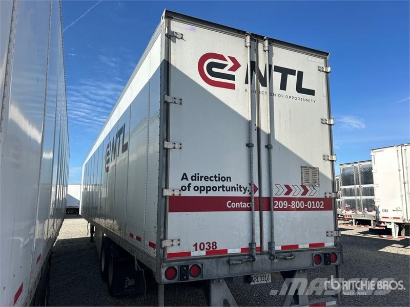 Wabash DVLSHPC 53 ft x 102 in T/A Van Trailer Gesloten opbouw trailers
