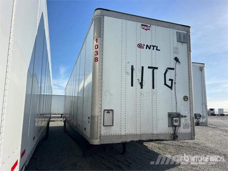 Wabash DVLSHPC 53 ft x 102 in T/A Van Trailer Gesloten opbouw trailers