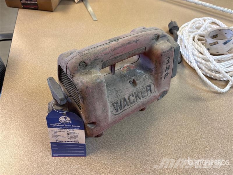 Wacker Concrete Vibrator Trilmachines