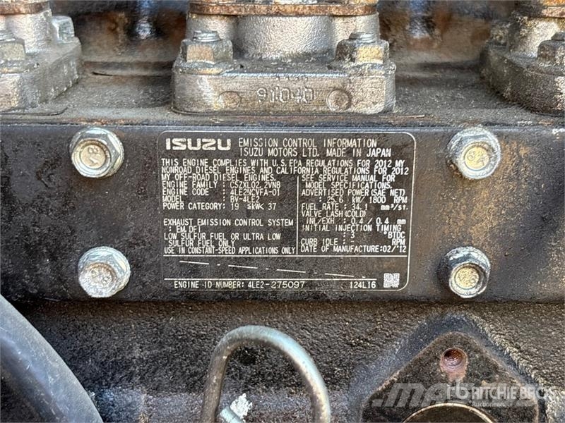 Wacker G-25 19.5 kW Mobile Generator Set (Inoperable) Naftové generátory