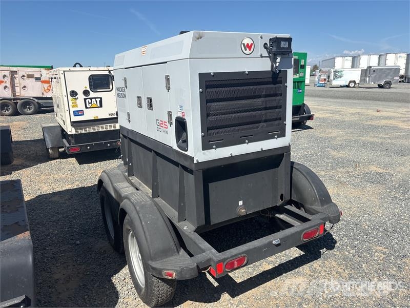 Wacker G-25 20 kW Mobile Generator Set مولدات ديزل