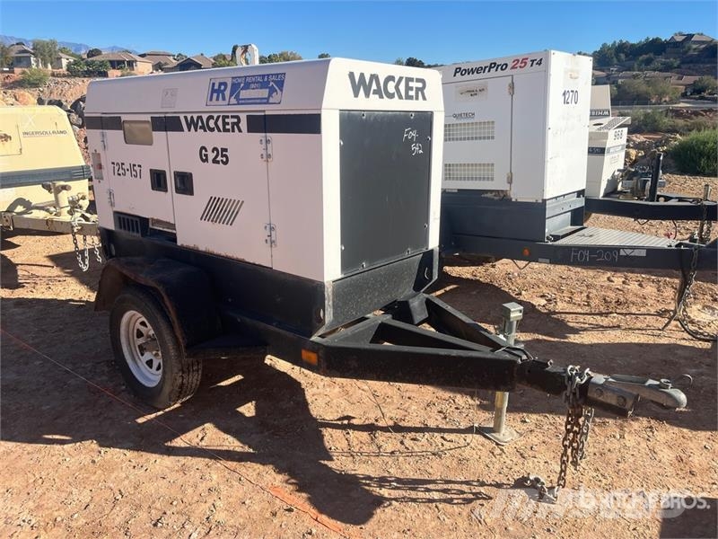 Wacker G-25 Generator Set Diesel Generators