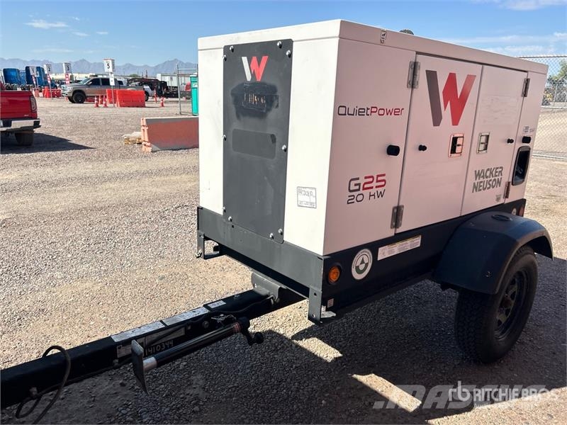 Wacker G25 T4F 20 kW Mobile Generator Set Γεννήτριες ντίζελ