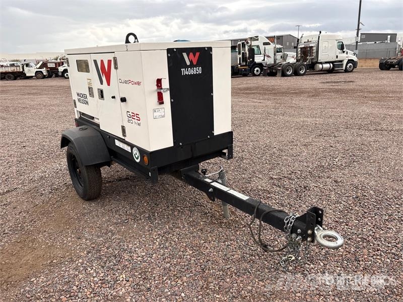 Wacker G25 T4F 20 kW Mobile Generator Set Dizelski agregati
