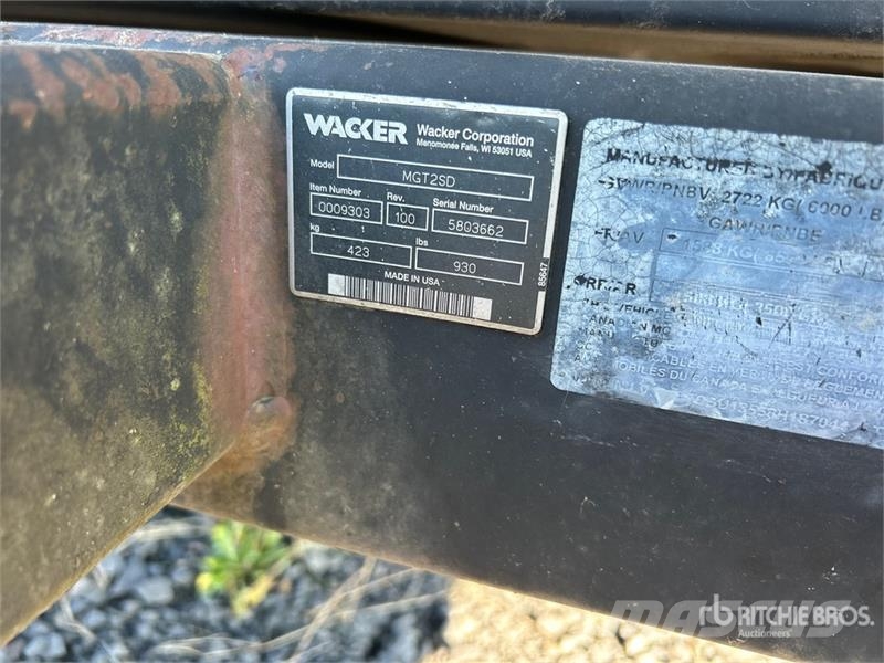 Wacker G50 Dizelski agregati