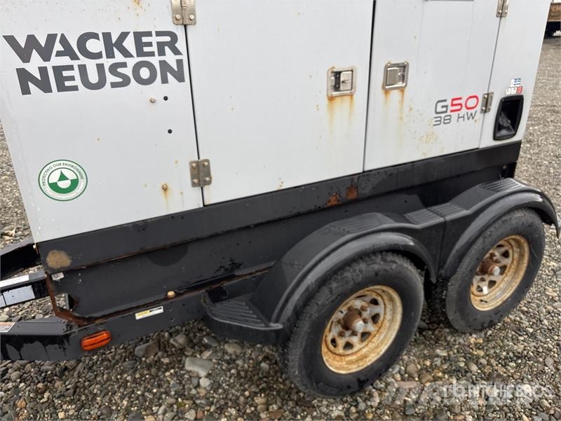 Wacker G50 48 kVA Generator Set (Inoperable) Dízel áramfejlesztők