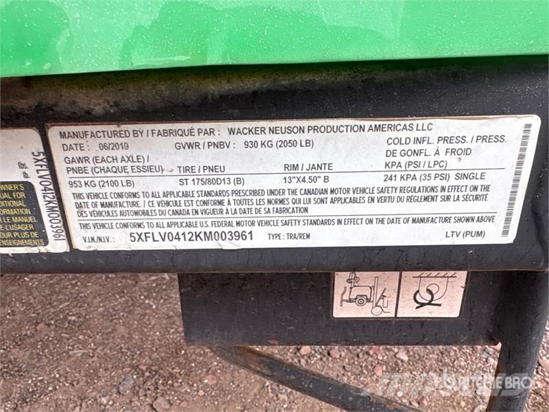 Wacker LTV6L 6 kW Light Tower Svetlobni stolpi