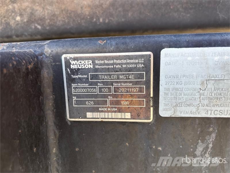 Wacker Neuson 191 kW Mobile Generator Set Dizel Jeneratörler