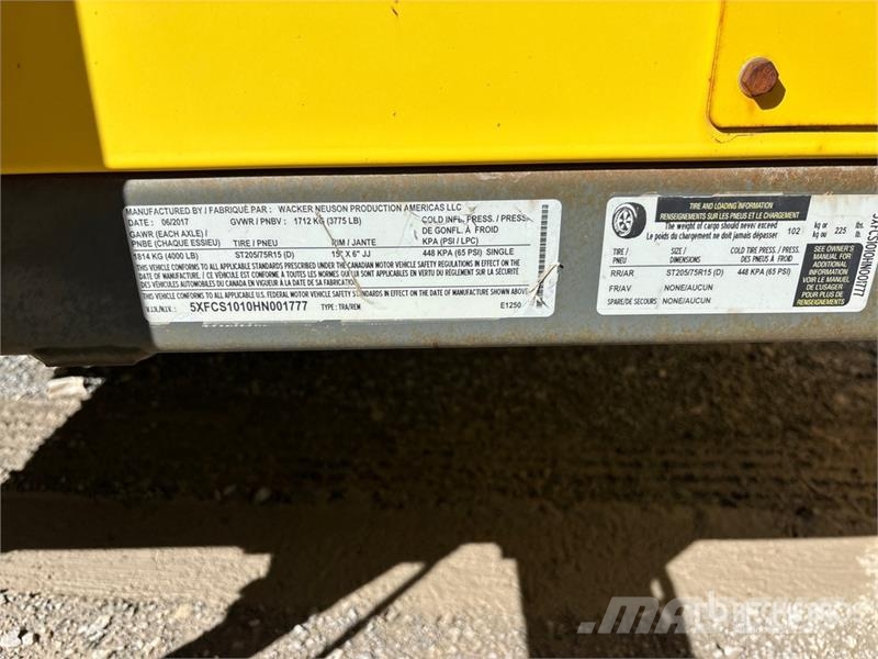 Wacker Neuson E1250B 140000 BTU Ground Heater Fűtő és Hűtő felszerelések