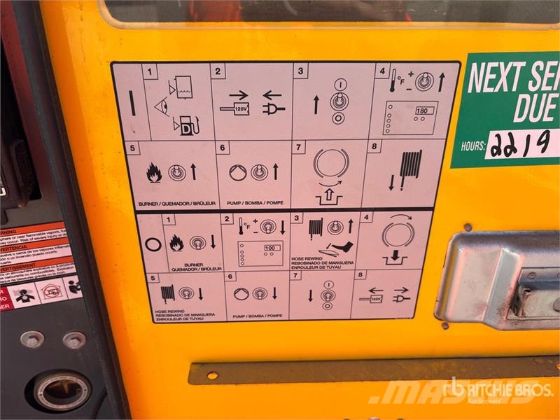Wacker Neuson E1250B 140000 BTU Ground Heater Equipos de fundido