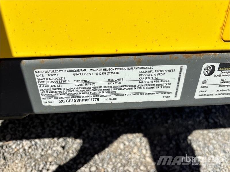 Wacker Neuson E1250B 140000 BTU Ground Heater Equipos de fundido