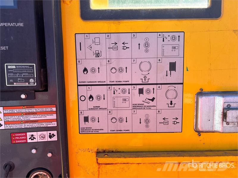 Wacker Neuson E1250B 140000 BTU Ground Heater Ogrevalna in odtajevalna oprema
