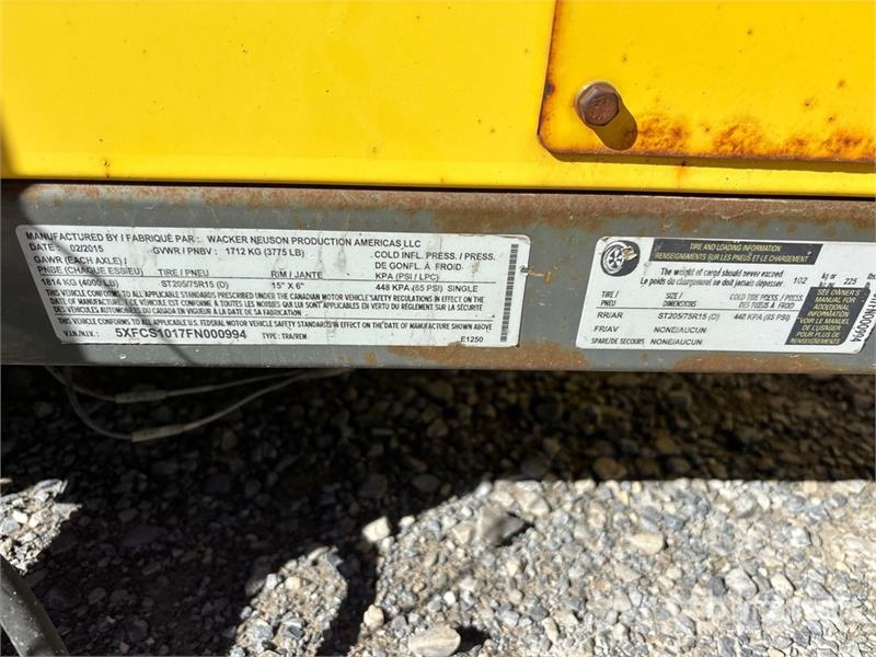Wacker Neuson E1250B 140000 BTU Ground Heater Ogrevalna in odtajevalna oprema