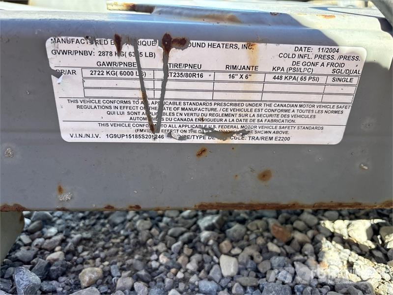 Wacker Neuson E2200 252000 BTU Ground Heater Ogrevalna in odtajevalna oprema