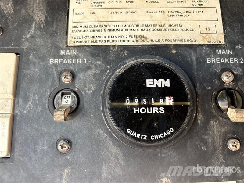 Wacker Neuson E2200 252000 BTU Ground Heater Ogrevalna in odtajevalna oprema