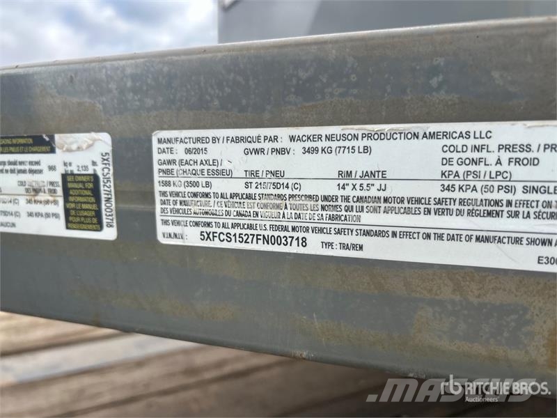 Wacker Neuson E3000 Équipement de dégel