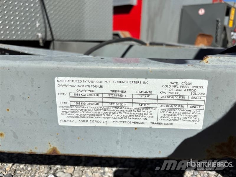 Wacker Neuson E3000G 385000 BTU Ground Heater Fűtő és Hűtő felszerelések