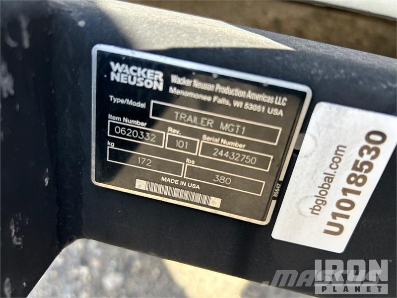 Wacker Neuson G-25 20 kW Mobile Generator Set Generadores diesel