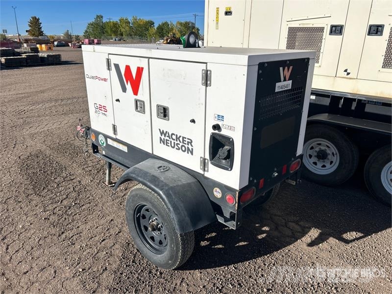 Wacker Neuson G-25 20 kW Mobile Generator Set Naftové generátory