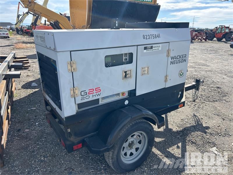 Wacker Neuson G-25 20 kW Mobile Generator Set Generadores diesel