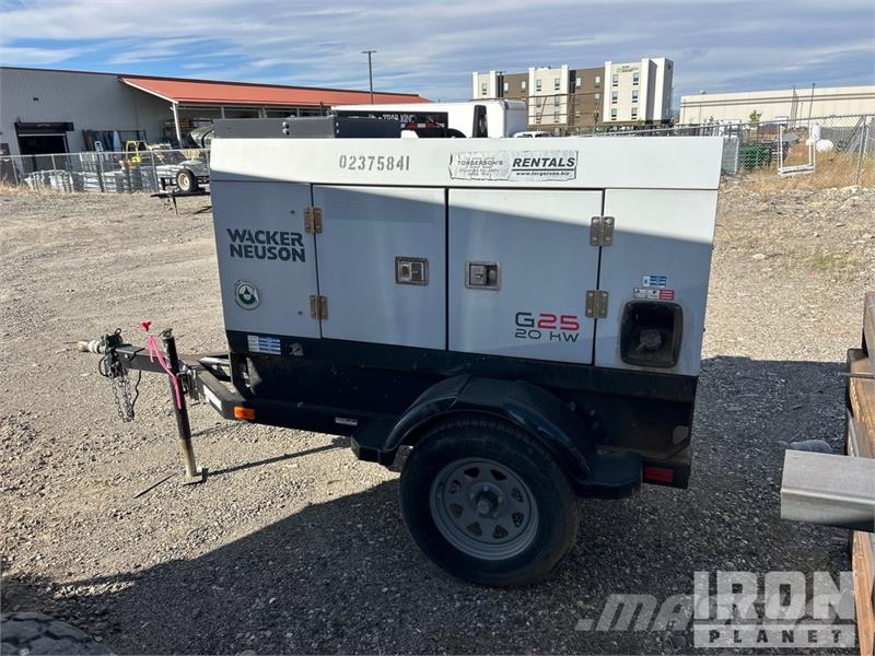 Wacker Neuson G-25 20 kW Mobile Generator Set Generadores diesel