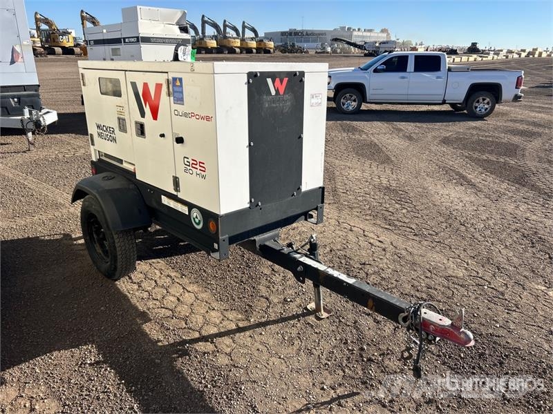 Wacker Neuson G-25 20 kW Mobile Generator Set Naftové generátory