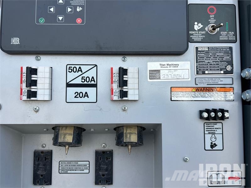 Wacker Neuson G-25 20 kW Mobile Generator Set Generadores diesel