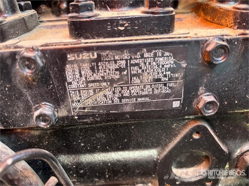 Wacker Neuson G-25 24.4 kVA Mobile Generator Set Diesel Generatorer