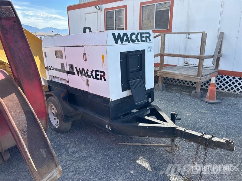 Wacker Neuson G-25 24.4 kVA Mobile Generator Set Diesel Generatorer