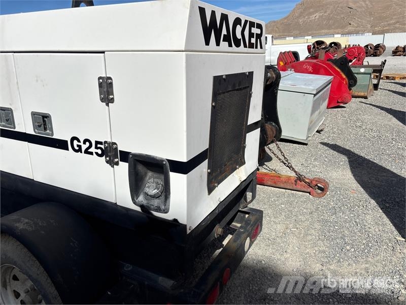 Wacker Neuson G-25 24.4 kVA Mobile Generator Set Diesel Generatorer