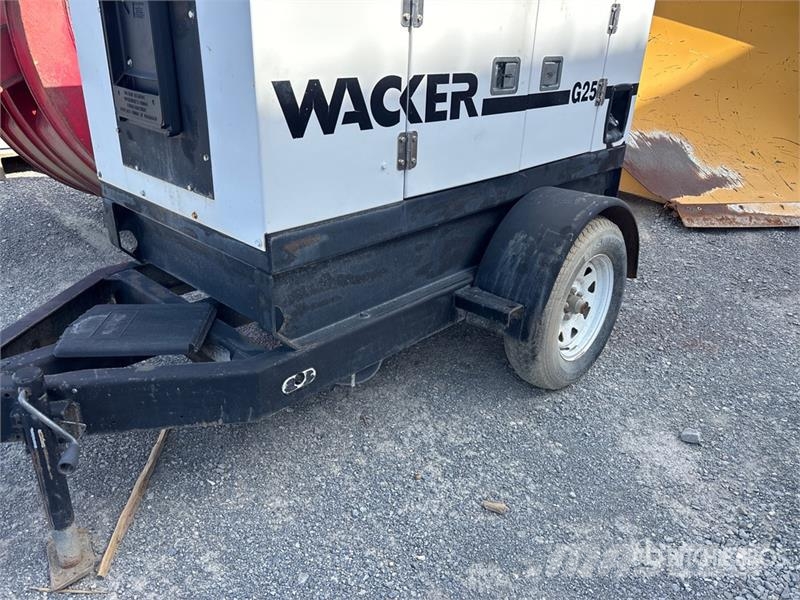 Wacker Neuson G-25 24.4 kVA Mobile Generator Set Diesel Generatorer