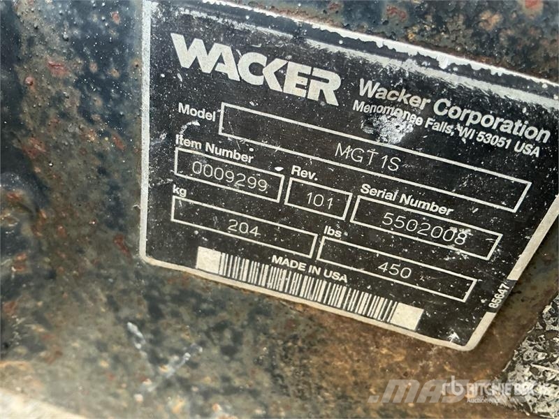 Wacker Neuson G-25 Generator Set Diesel Generatorer