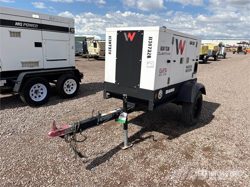 Wacker Neuson G25 20 kW Mobile Generator Set Geradores a diesel