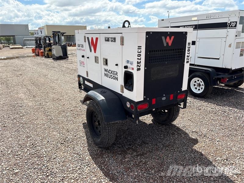 Wacker Neuson G25 20 kW Mobile Generator Set Geradores a diesel