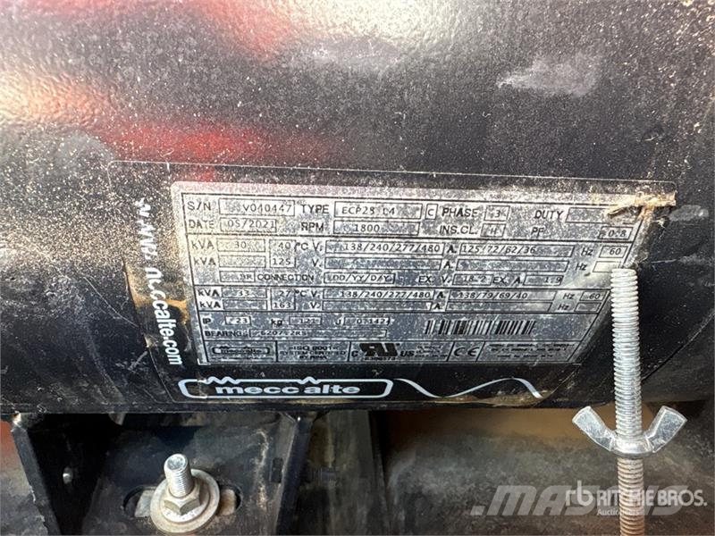 Wacker Neuson G25 20 kW Mobile Generator Set Geradores a diesel