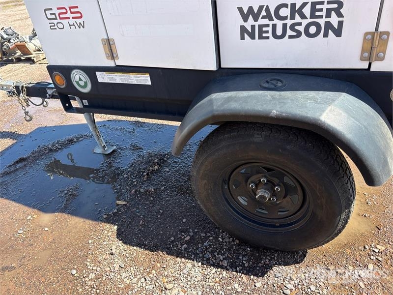 Wacker Neuson G25 Mobile Generator Set Geradores a diesel