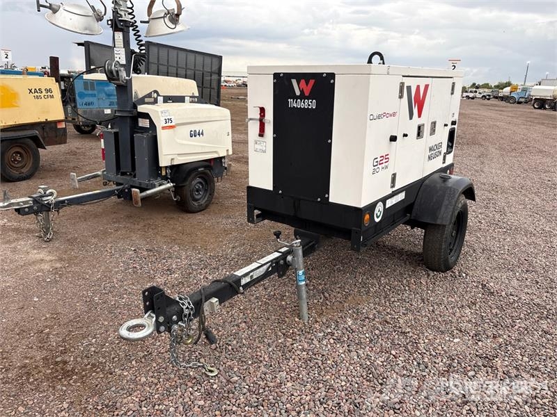 Wacker Neuson G25 T4F 20 kW Mobile Generator Set Dizelski agregati